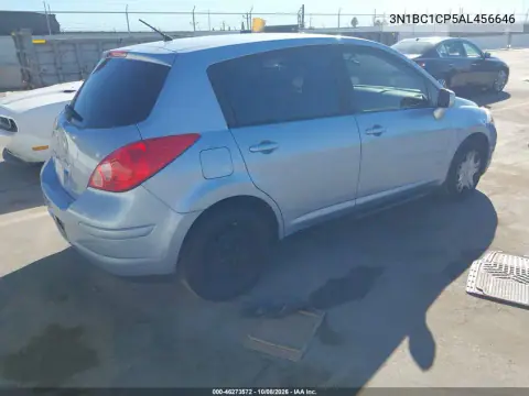 2010 Nissan Versa 1.8S VIN 3N1BC1CP5AL456646 фото 5