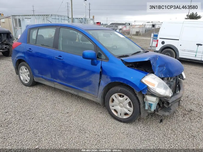 2010 Nissan Versa 1.8S VIN 3N1BC1CP3AL463580 фото 2