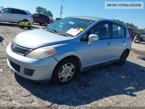 2010 Nissan Versa 1.8S VIN 3N1BC1CP8AL353396 фото 3