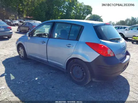 2010 Nissan Versa 1.8S VIN 3N1BC1CP8AL353396 фото 4