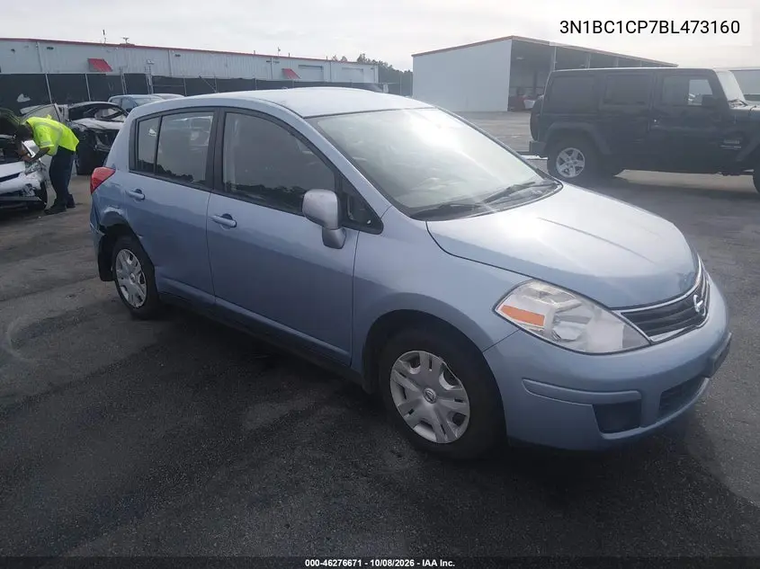 2011 Nissan Versa 1.8S VIN 3N1BC1CP7BL473160 фото 2