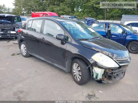 3N1BC1CP4BL489803 — 2011 Nissan Versa, Передняя часть, фото до ремонта