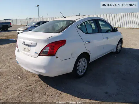 2012 Nissan Versa 1.6 Sv VIN 3N1CN7AP1CL927828 фото 4