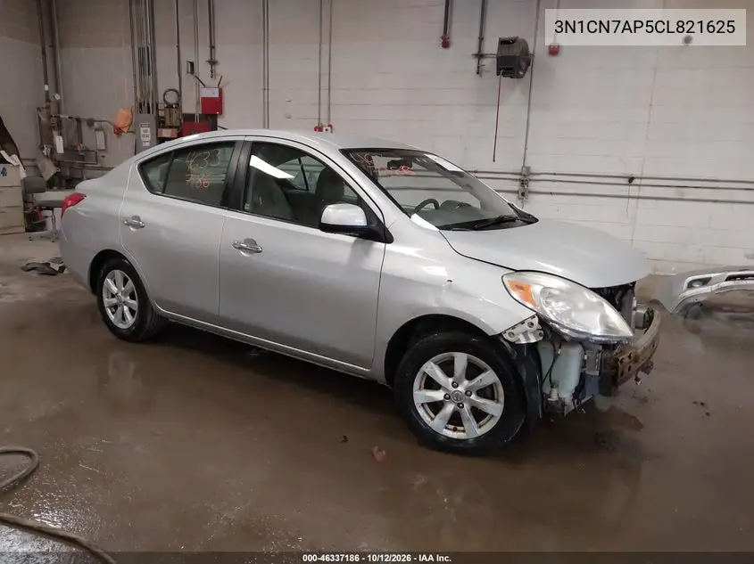 2012 Nissan Versa 1.6 Sl VIN 3N1CN7AP5CL821625 фото 2