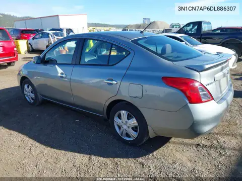 2013 Nissan Versa 1.6 Sv VIN 3N1CN7AP6DL886307 фото 4