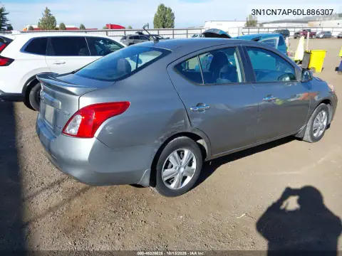 2013 Nissan Versa 1.6 Sv VIN 3N1CN7AP6DL886307 фото 5