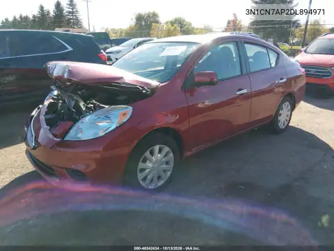 3N1CN7AP2DL894971 — 2013 Nissan Versa, фото 2 с аукциона IAAI, Передняя часть