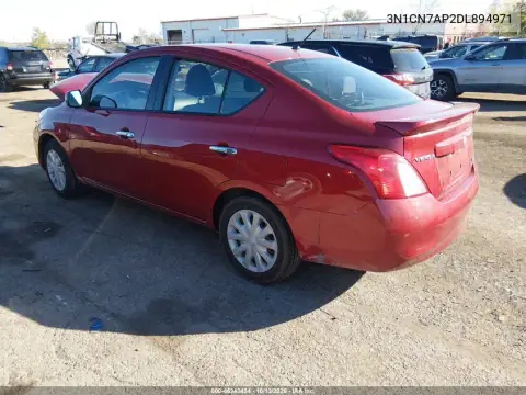 3N1CN7AP2DL894971 — 2013 Nissan Versa, фото 3 с аукциона IAAI, Передняя часть