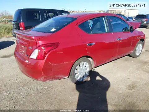 3N1CN7AP2DL894971 — 2013 Nissan Versa, фото 4 с аукциона IAAI, Передняя часть