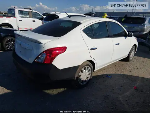 2014 Nissan Versa 1.6 Sv VIN 3N1CN7AP1EL877709 фото 4