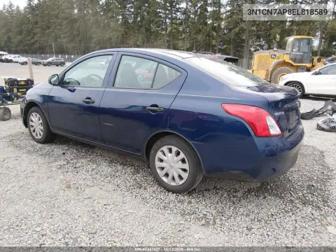 3N1CN7AP8EL818589 — 2014 Nissan Versa, фото 4 с аукциона IAAI, Левая / Правая сторона