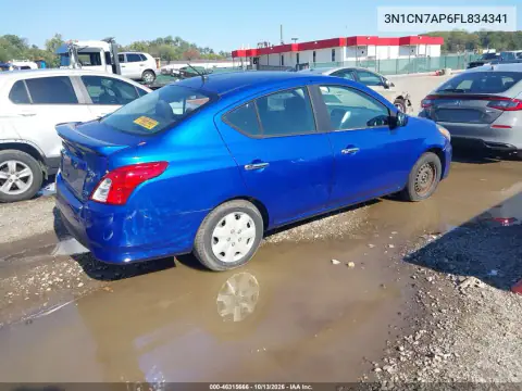 3N1CN7AP6FL834341 — 2015 Nissan Versa, фото 5 с аукциона IAAI, Не указано