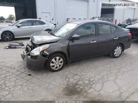2015 Nissan Versa 1.6 Sv VIN 3N1CN7APXFL803173 фото 3