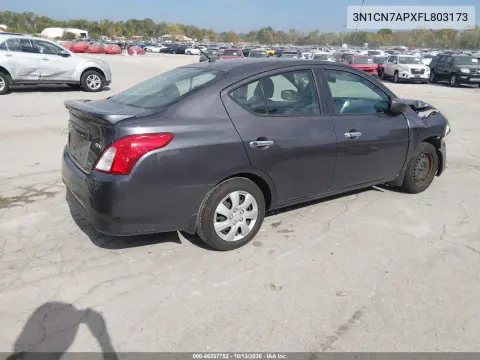 2015 Nissan Versa 1.6 Sv VIN 3N1CN7APXFL803173 фото 5