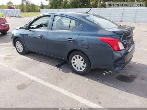 3N1CN7AP4FL956017 — 2015 Nissan Versa, фото 4 с аукциона IAAI, Передняя и задняя части