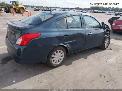 3N1CN7AP4FL956017 — 2015 Nissan Versa, фото 5 с аукциона IAAI, Передняя и задняя части