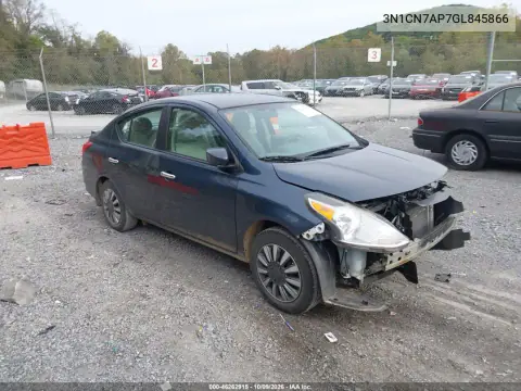 3N1CN7AP7GL845866 — 2016 Nissan Versa, Передняя часть, фото до ремонта