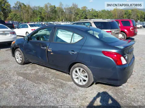 3N1CN7AP0GL873895 — 2016 Nissan Versa, Передняя часть, фото до ремонта