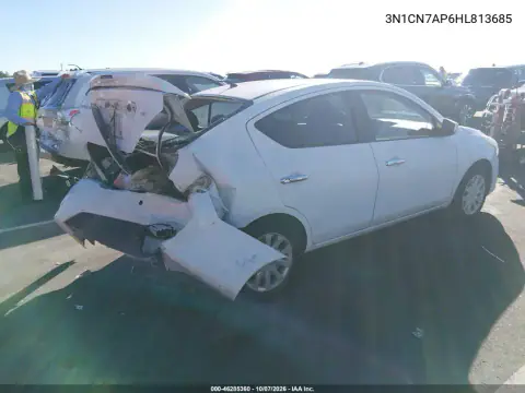 2017 Nissan Versa 1.6 S/1.6 S+/1.6 Sl/1.6 Sv VIN 3N1CN7AP6HL813685 фото 5