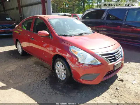3N1CN7AP9JL841079 — 2018 Nissan Versa, Подтопление, фото до ремонта