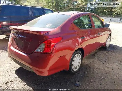 2018 Nissan Versa 1.6 S+ VIN 3N1CN7AP9JL841079 фото 5