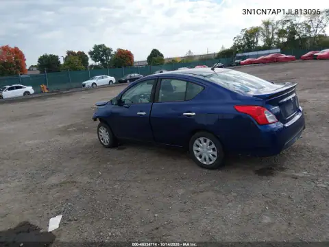 3N1CN7AP1JL813096 — 2018 Nissan Versa, фото 3 с аукциона IAAI, Передняя часть