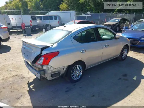 2019 Nissan Versa 1.6 Sv VIN 3N1CN7AP1KL824133 фото 5