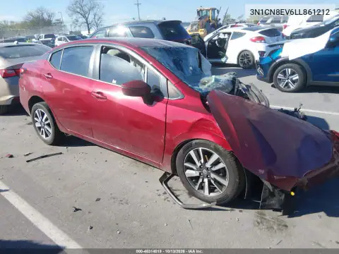 3N1CN8EV6LL861212 — 2020 Nissan Versa, Повреждения со всех сторон, фото до ремонта