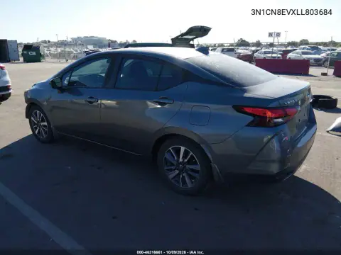 2020 Nissan Versa Sv Xtronic Cvt VIN 3N1CN8EVXLL803684 фото 4