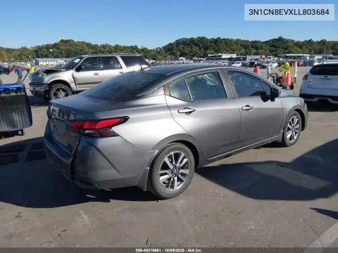 2020 Nissan Versa Sv Xtronic Cvt VIN 3N1CN8EVXLL803684 фото 5