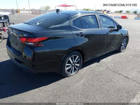 2021 Nissan Versa Sv Xtronic Cvt VIN 3N1CN8EV2ML915185 фото 5