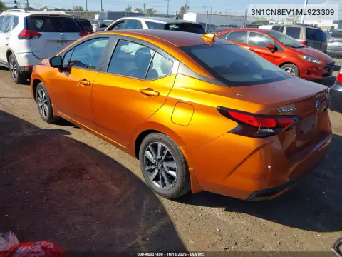 2021 Nissan Versa Sv Xtronic Cvt VIN 3N1CN8EV1ML923309 фото 3