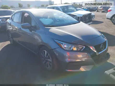 2022 Nissan Versa 1.6 Sv Xtronic Cvt VIN 3N1CN8EV5NL849572 фото 2