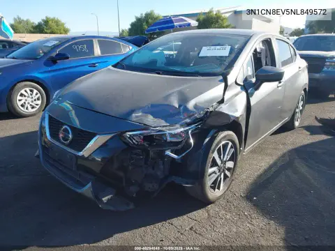 2022 Nissan Versa 1.6 Sv Xtronic Cvt VIN 3N1CN8EV5NL849572 фото 3