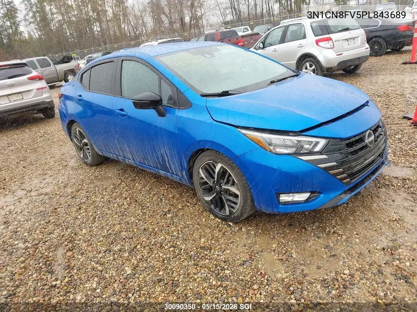 2023 Nissan Versa Sr VIN 3N1CN8FV5PL843689 фото 2