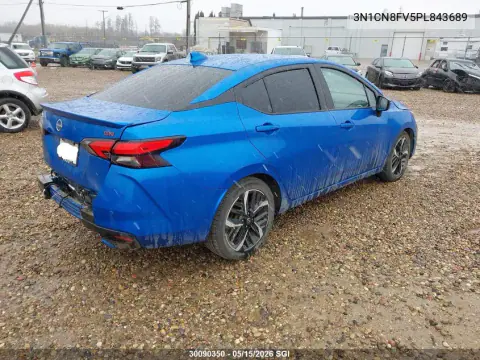 2023 Nissan Versa Sr VIN 3N1CN8FV5PL843689 фото 5