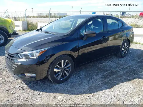2025 Nissan Versa Sv VIN 3N1CN8EV1SL863870 фото 3