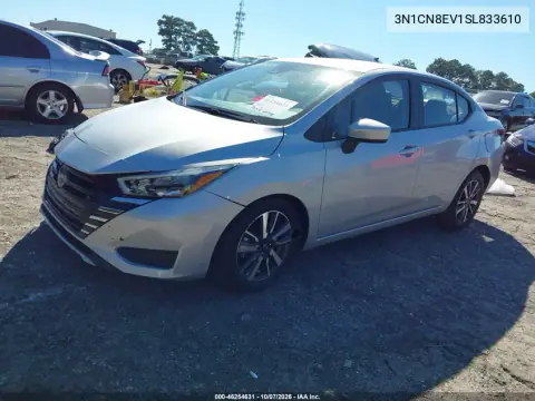 2025 Nissan Versa 1.6 Sv VIN 3N1CN8EV1SL833610 фото 2