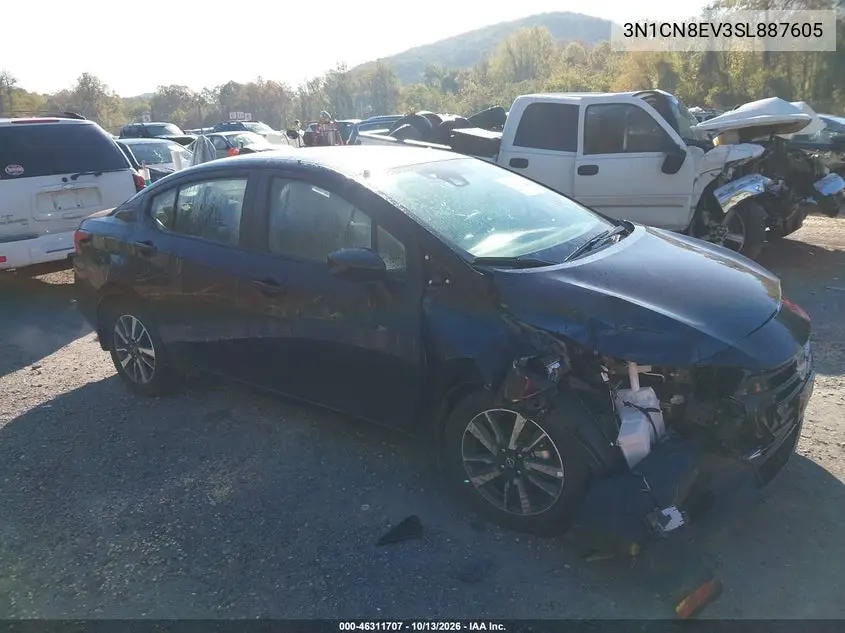 3N1CN8EV3SL887605 — 2025 Nissan Versa, фото 2 с аукциона IAAI 16.10.2026, Передняя часть