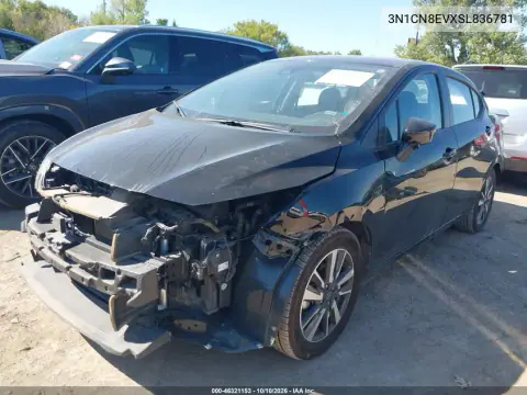 2025 Nissan Versa 1.6 Sv VIN 3N1CN8EVXSL836781 фото 3