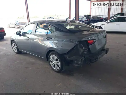 3N1CN8DV3SL842584 — 2025 Nissan Versa, фото 4 с аукциона IAAI 22.10.2026, Задняя часть