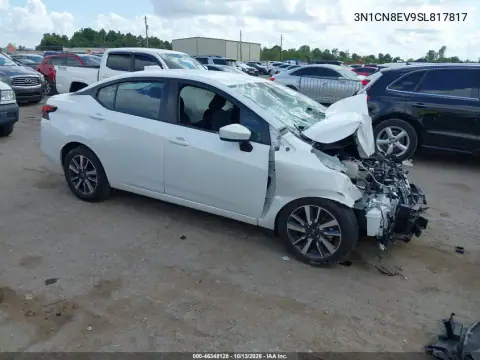 3N1CN8EV9SL817817 — 2025 Nissan Versa, Передняя часть, фото до ремонта