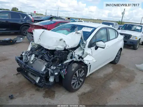 3N1CN8EV9SL817817 — 2025 Nissan Versa, фото 2 с аукциона IAAI, Передняя часть