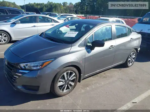 3N1CN8DV5SL827889 — 2025 Nissan Versa, фото 3 с аукциона IAAI, Повреждения со всех сторон
