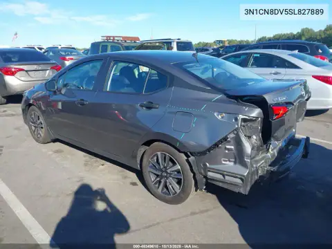 3N1CN8DV5SL827889 — 2025 Nissan Versa, фото 4 с аукциона IAAI, Повреждения со всех сторон