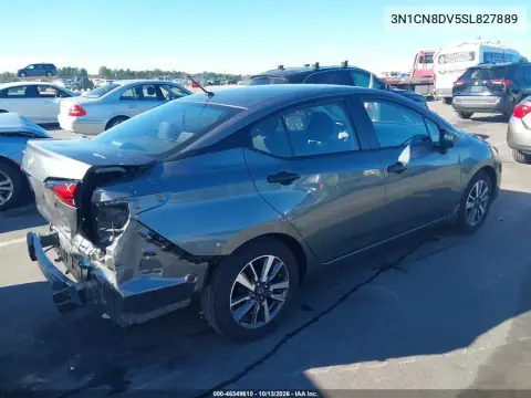 3N1CN8DV5SL827889 — 2025 Nissan Versa, фото 5 с аукциона IAAI, Повреждения со всех сторон