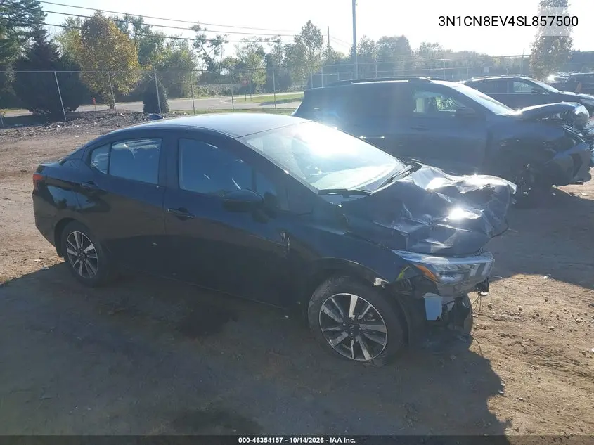 3N1CN8EV4SL857500 Nissan Versa 2025 — повреждение Передняя часть, фото до ремонта