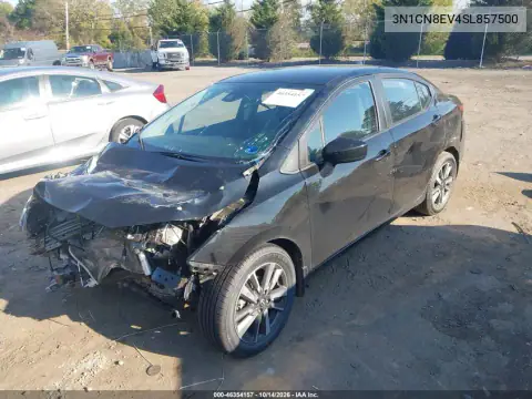 3N1CN8EV4SL857500 — 2025 Nissan Versa, фото 2 с аукциона IAAI, Передняя часть