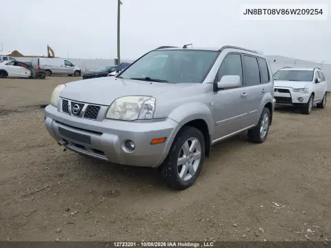 2006 Nissan X-Trail VIN JN8BT08V86W209254 фото 3