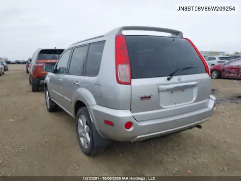 2006 Nissan X-Trail VIN JN8BT08V86W209254 фото 4